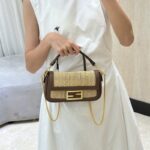 Fendi 拉菲草手袋 - Image 2